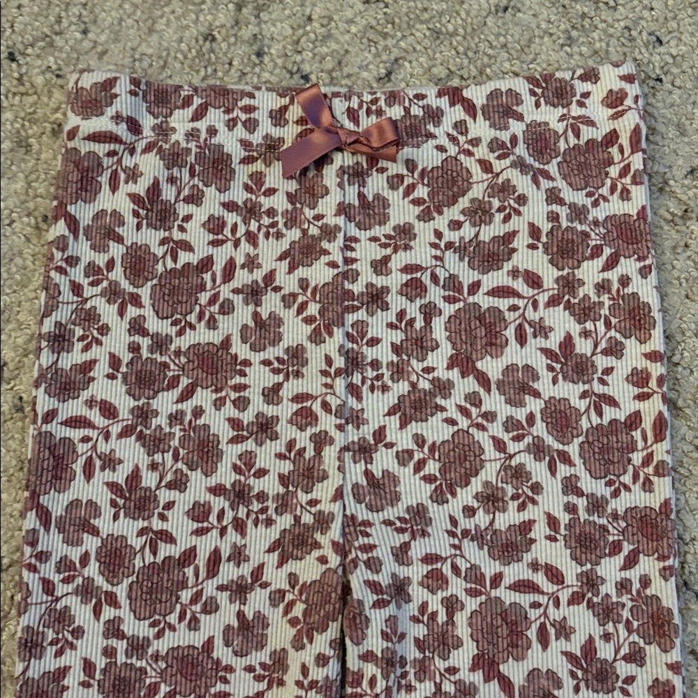 Nicole Miller glittery Sweater and Floral Leggings Set - Picture 7 of 10